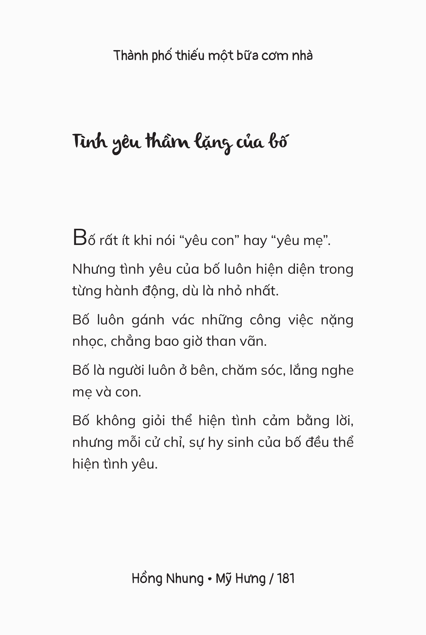 Thành Phố Thiếu Một Bữa Cơm Nhà - Ảnh 9