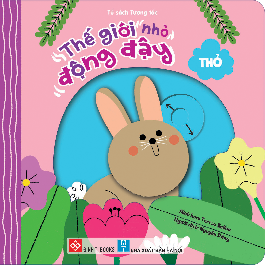 Thế Giới Nhỏ Động Đậy - Thỏ - Bìa Cứng - Ảnh 2