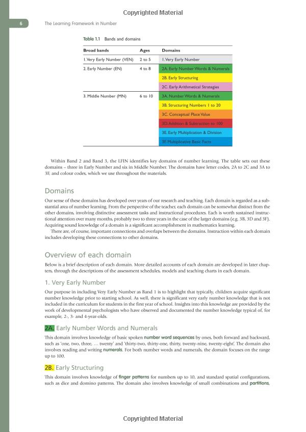 the learning framework in number: pedagogical tools for assessment and instruction (math recovery) - Ảnh 11