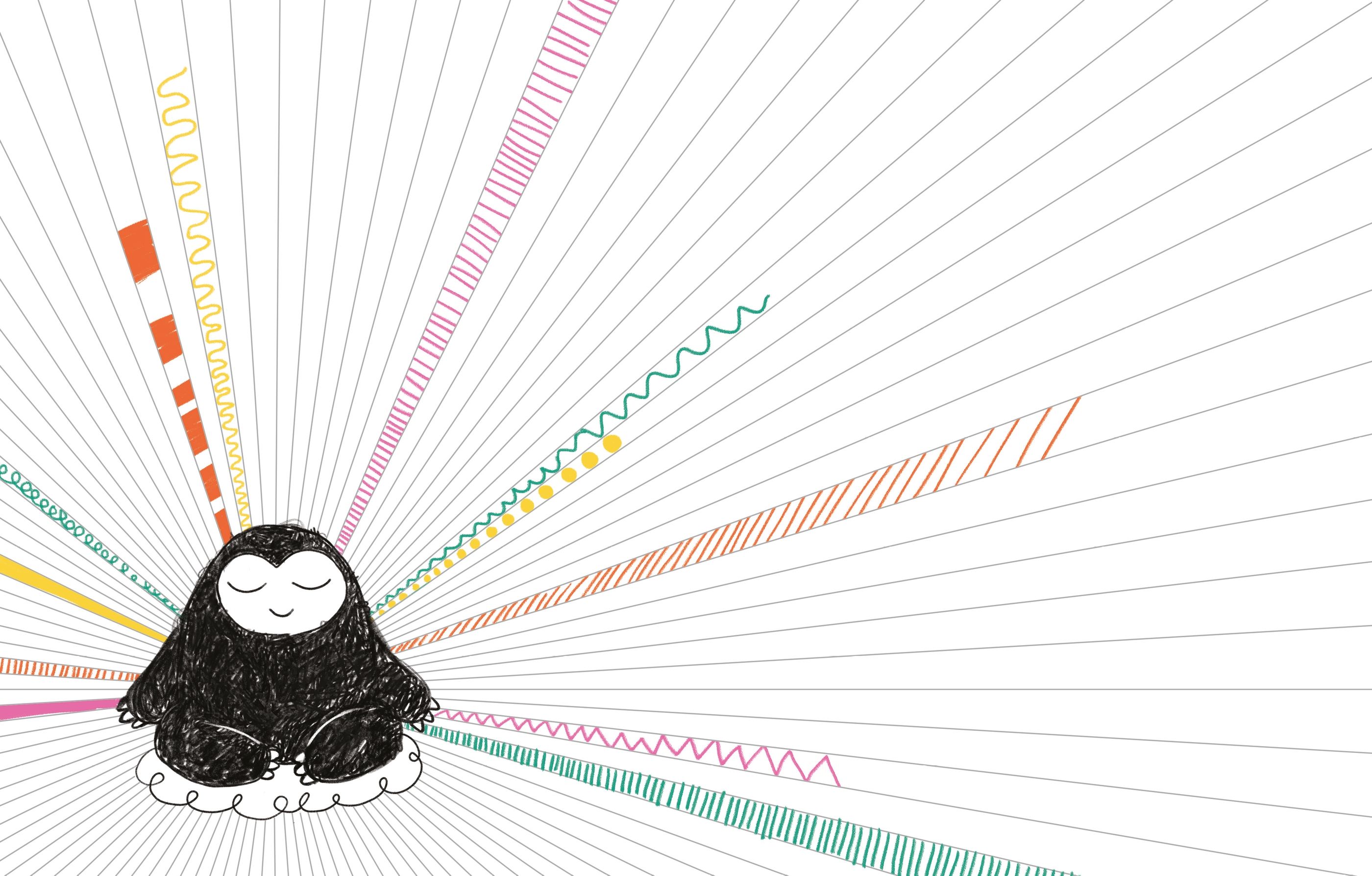 the unworry doodle book - doddle yourself calm - Ảnh 5