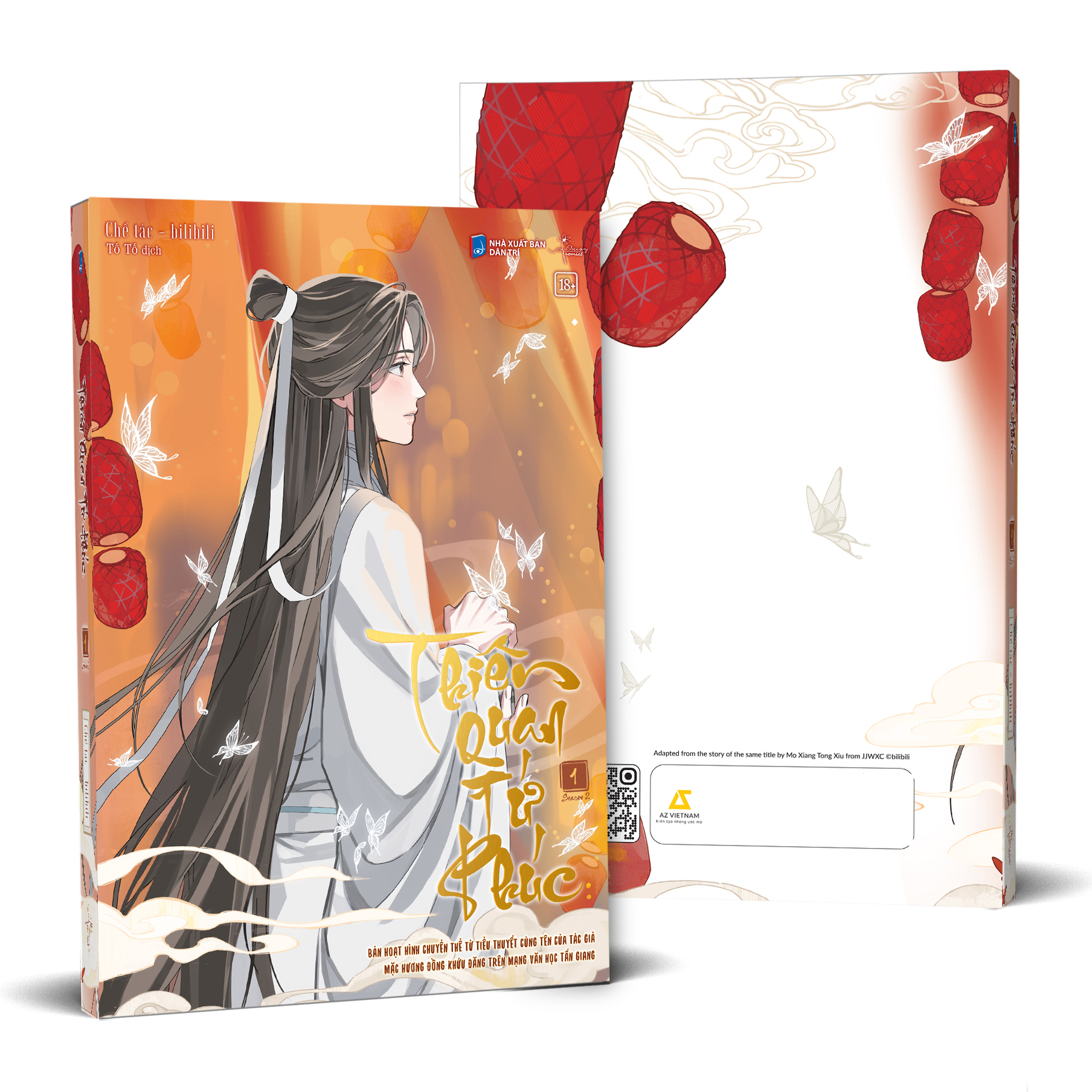 Thiên Quan Tứ Phúc - Bản Hoạt Hình - Mùa 2 - Tập 1 - Tặng Kèm Postcard Zigzag - Ảnh 2