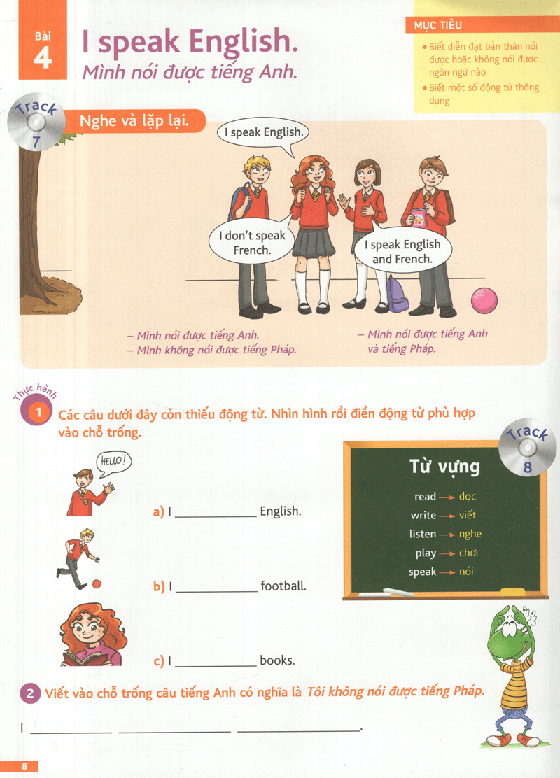 to understand english - lớp 5 (kèm cd) - Ảnh 7