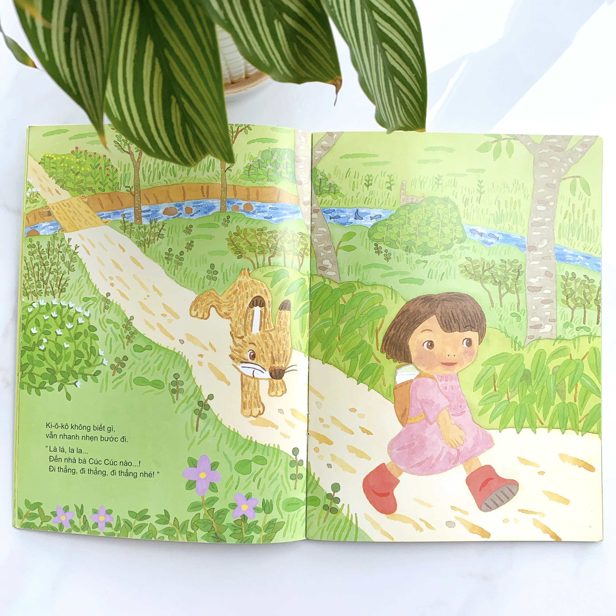 tranh truyện ehon nhật bản - đi thẳng đi thẳng (tái bản 2023) - Ảnh 3