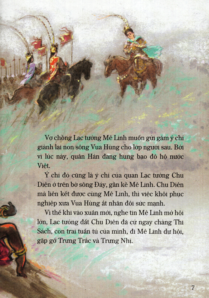 tranh truyện lịch sử việt nam - hai bà trưng (tái bản 2023) - Ảnh 7