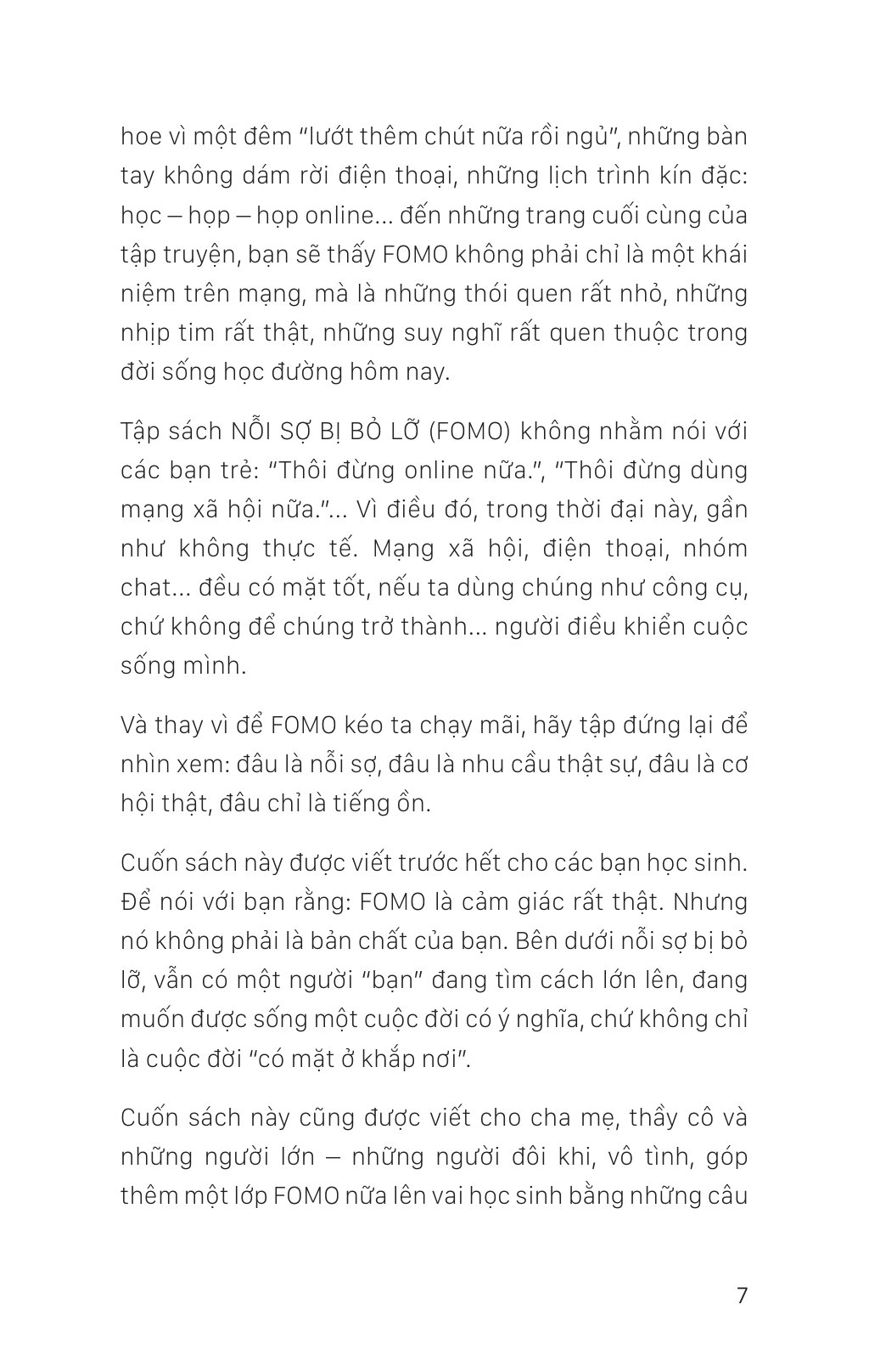 Truyện Tâm Lý Học Đường - FOMO - Nỗi Sợ Bị Bỏ Lỡ - Ảnh 6
