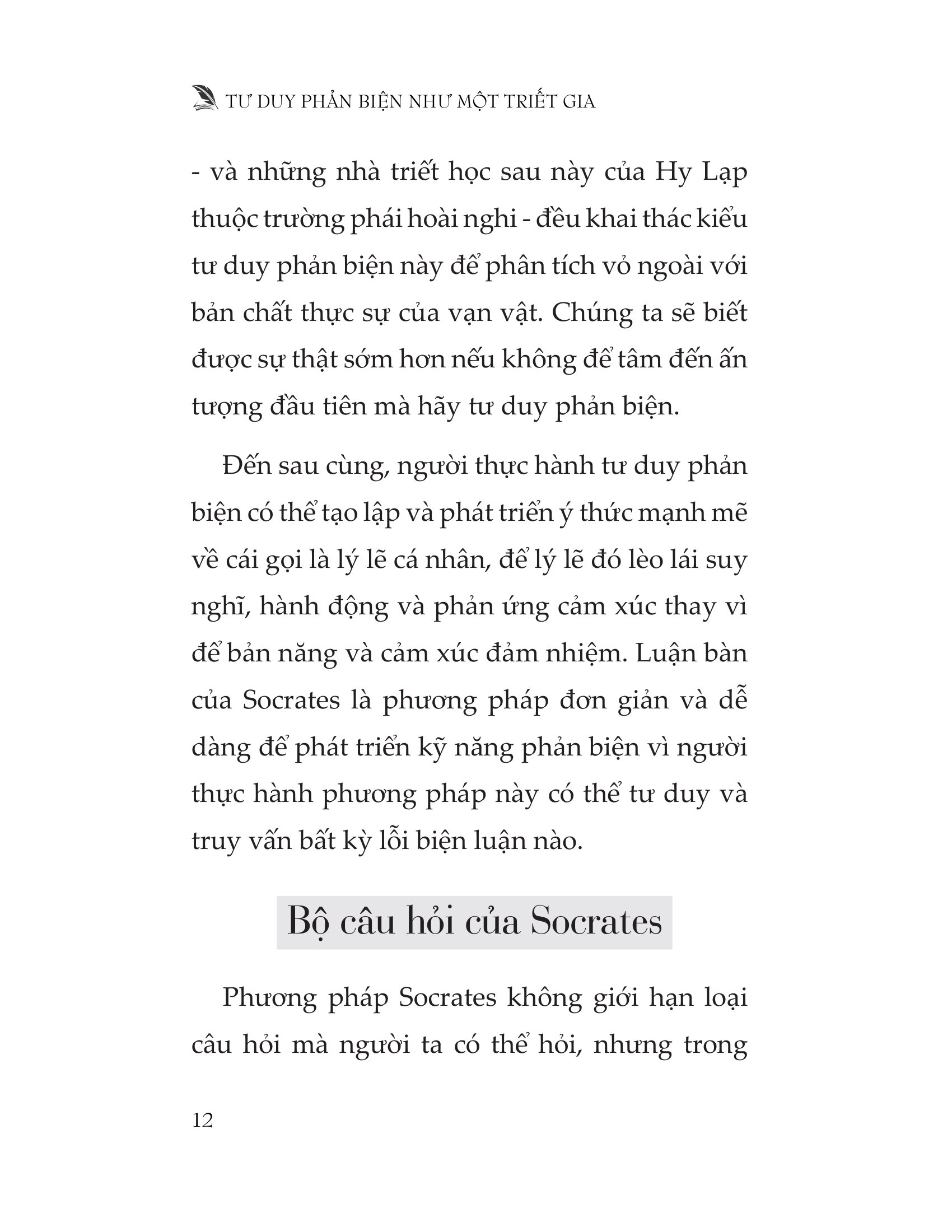 Tư Duy Phản Biện Như Một Triết Gia - Ảnh 12