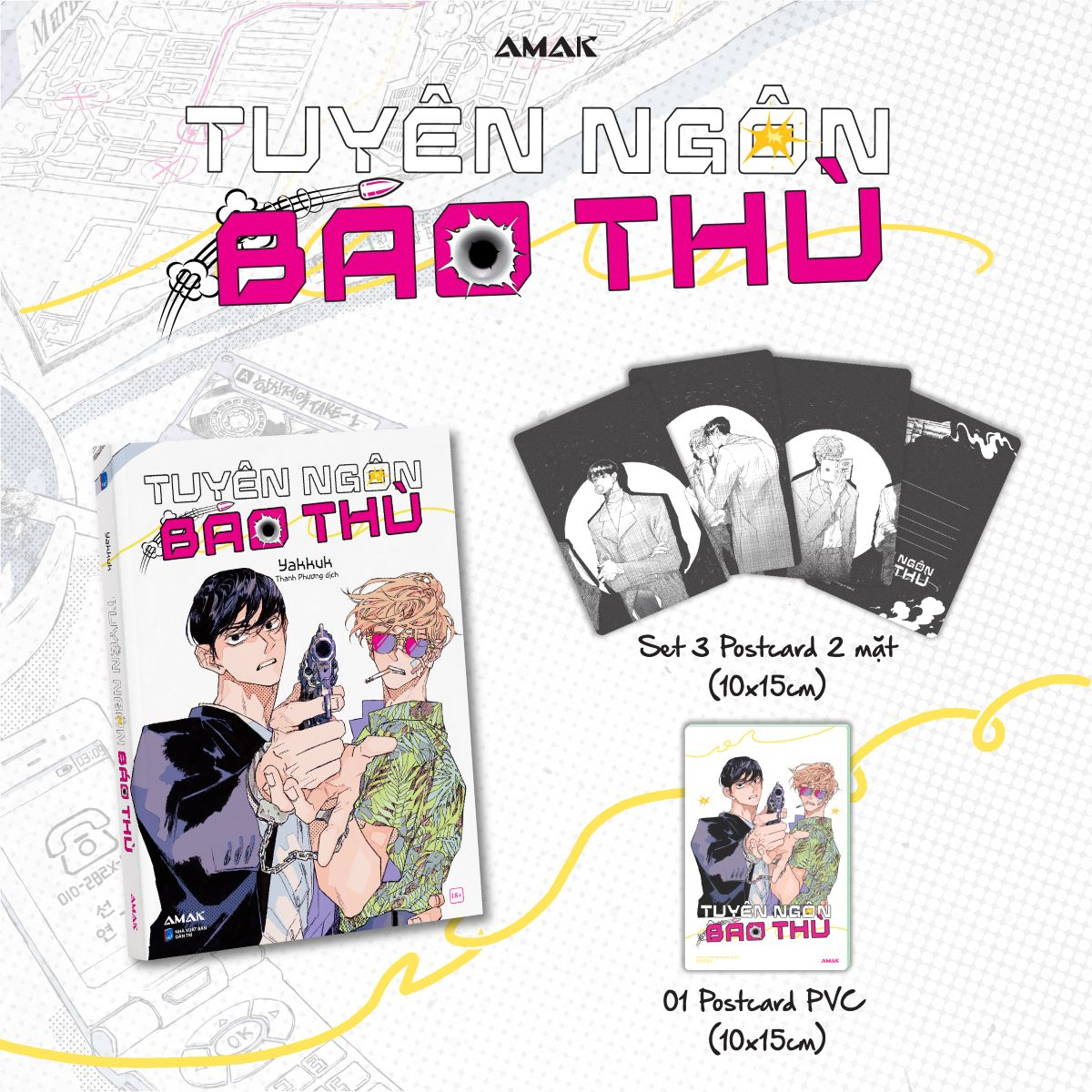 Tuyên Ngôn Báo Thù - Tặng Kèm 3 Postcard 2 Mặt + 1 PVC Postcard - Ảnh 2