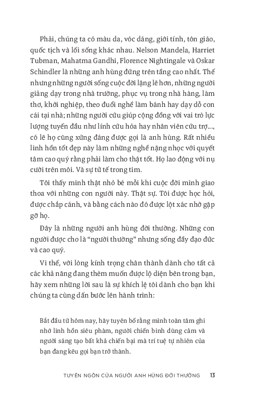 tuyên ngôn của người anh hùng đời thường - the everyday hero manifesto - Ảnh 7