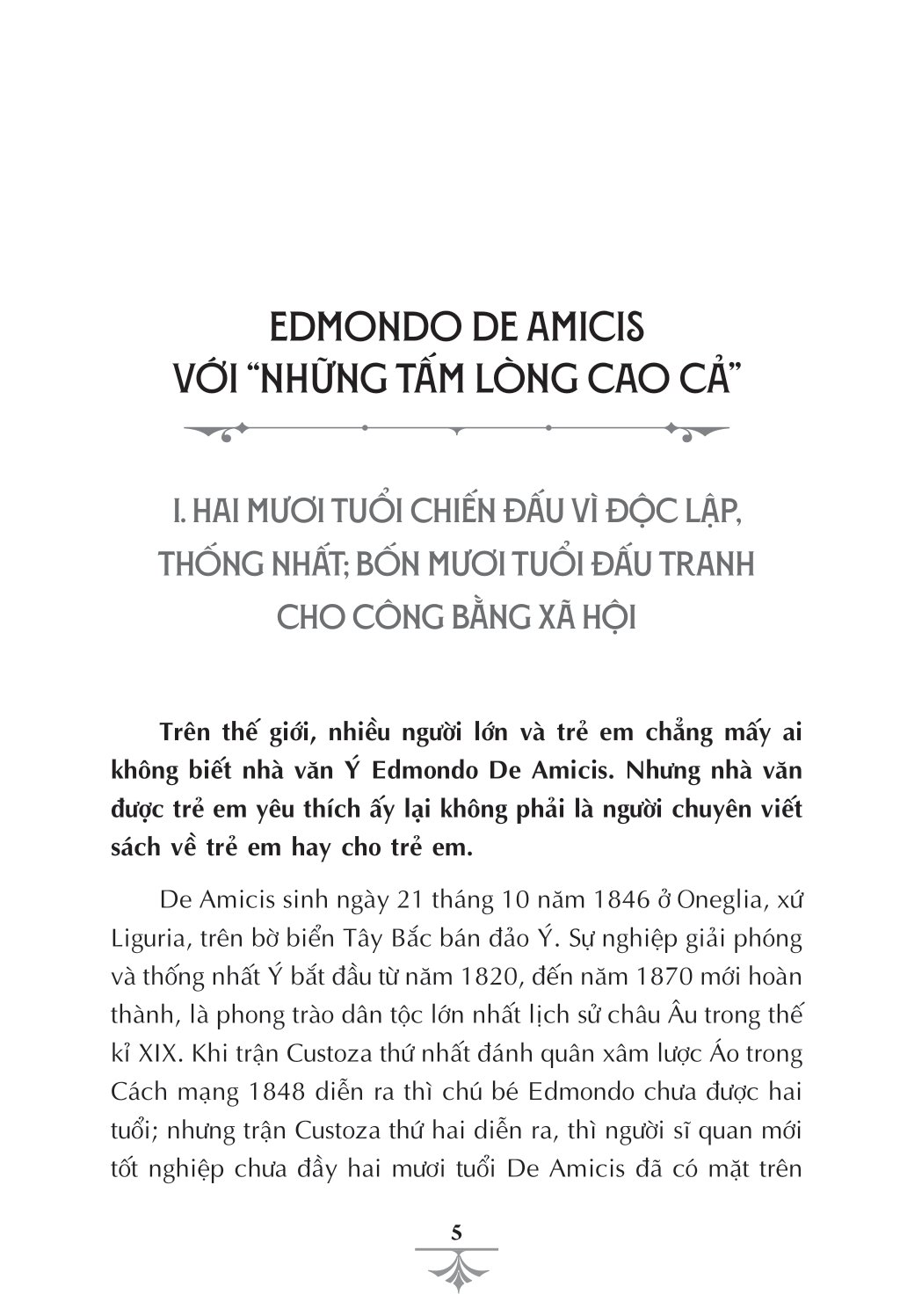 văn học ý - tác phẩm chọn lọc - những tấm lòng cao cả (tái bản 2022) - Ảnh 2