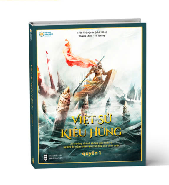 việt sử kiêu hùng - quyển 1 - bìa cứng - tặng kèm tranh việt sử 4000 năm - Ảnh 2