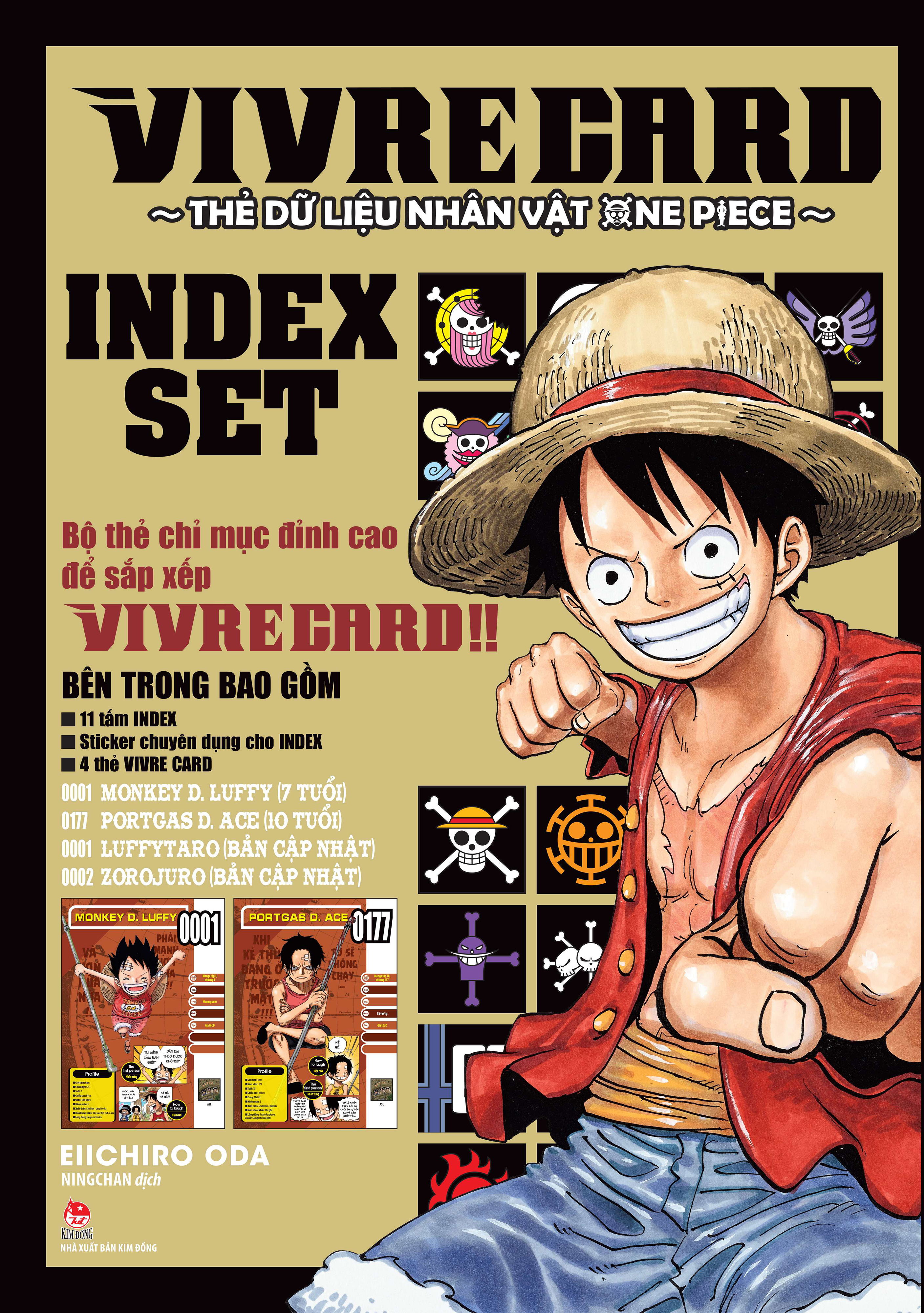 Vivre Card - Thẻ Dữ Liệu Nhân Vật One Piece Index Set - Ảnh 2