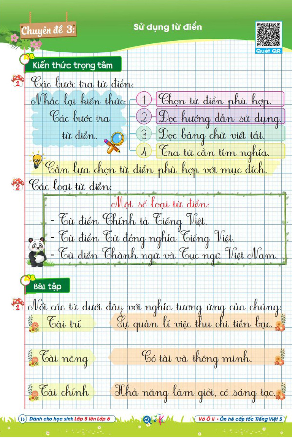 Vở Ô Li - Ôn Hè Cấp Tốc - Tiếng Việt 5 - Dành Cho Lớp 5 Lên Lớp 6 - Ảnh 7