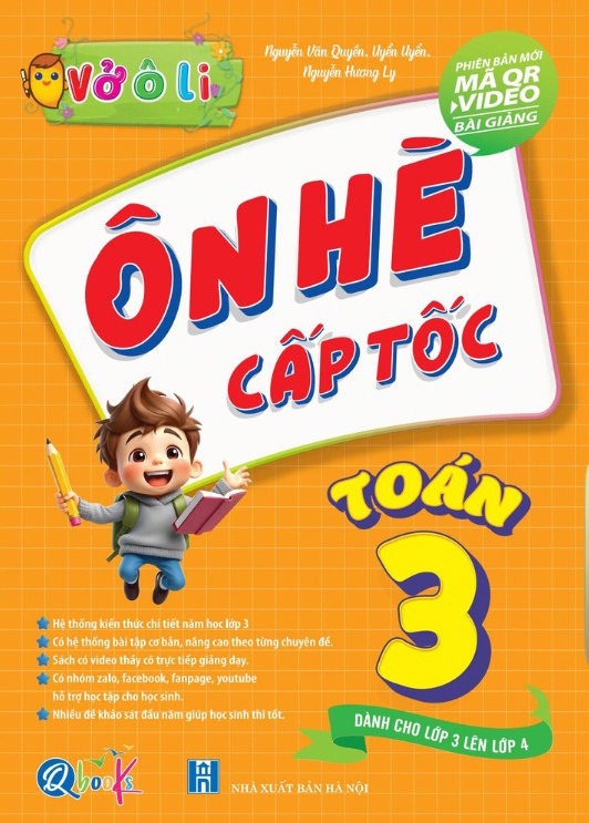 Vở Ô Li - Ôn Hè Cấp Tốc - Toán 3 - Dành Cho Lớp 3 Lên Lớp 4 - Ảnh 2