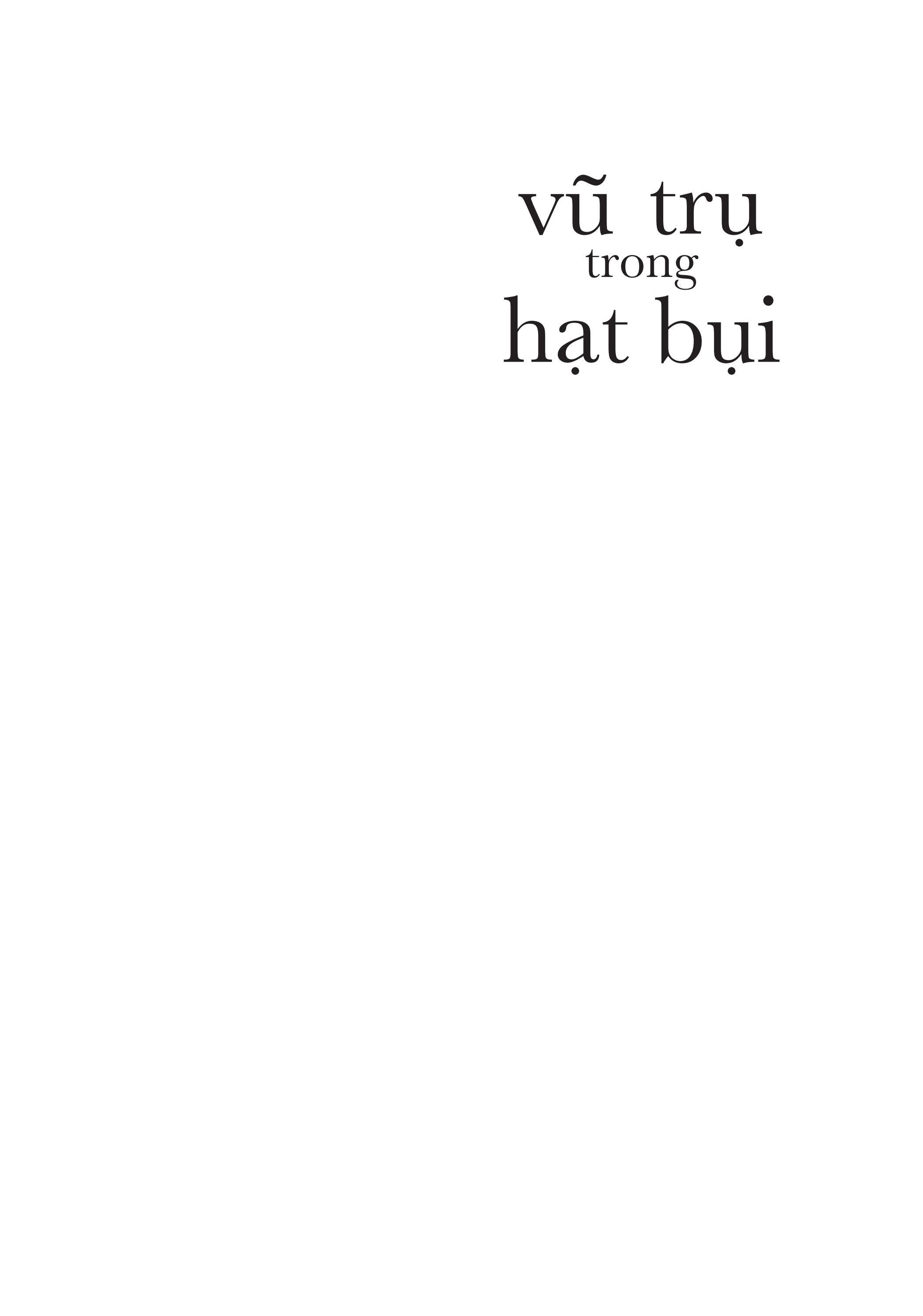 vũ trụ trong hạt bụi - đi vào kinh hoa nghiêm - Ảnh 3