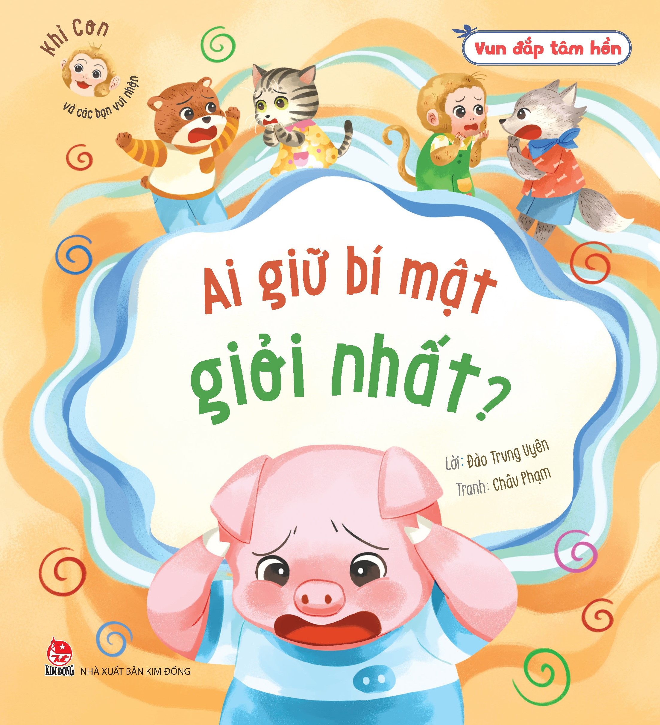vun đắp tâm hồn - khỉ con và các bạn vui nhộn - ai giữ bí mật giỏi nhất? - Ảnh 2