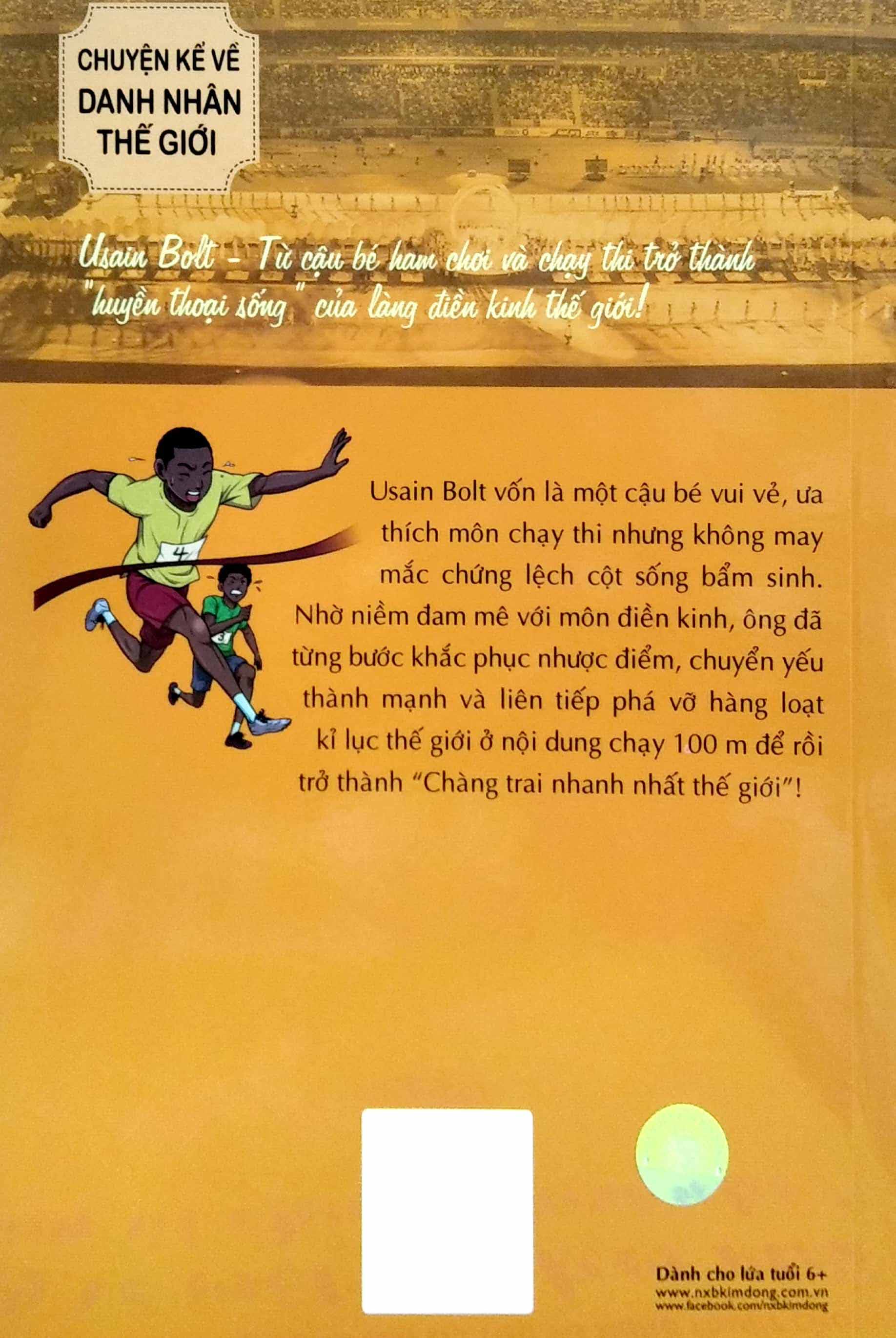 who? chuyện kể về danh nhân thế giới - usain bolt (tái bản 2023) - Ảnh 5