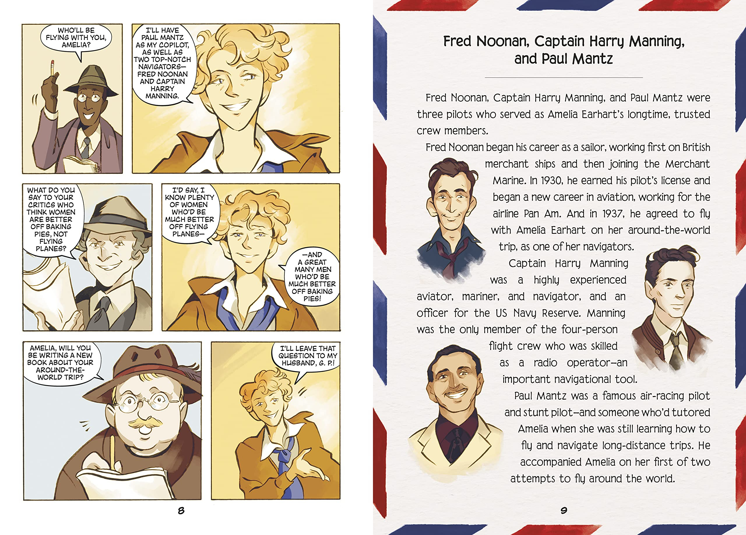 who was a daring pioneer of the skies? (a who hq graphic novel) - Ảnh 3