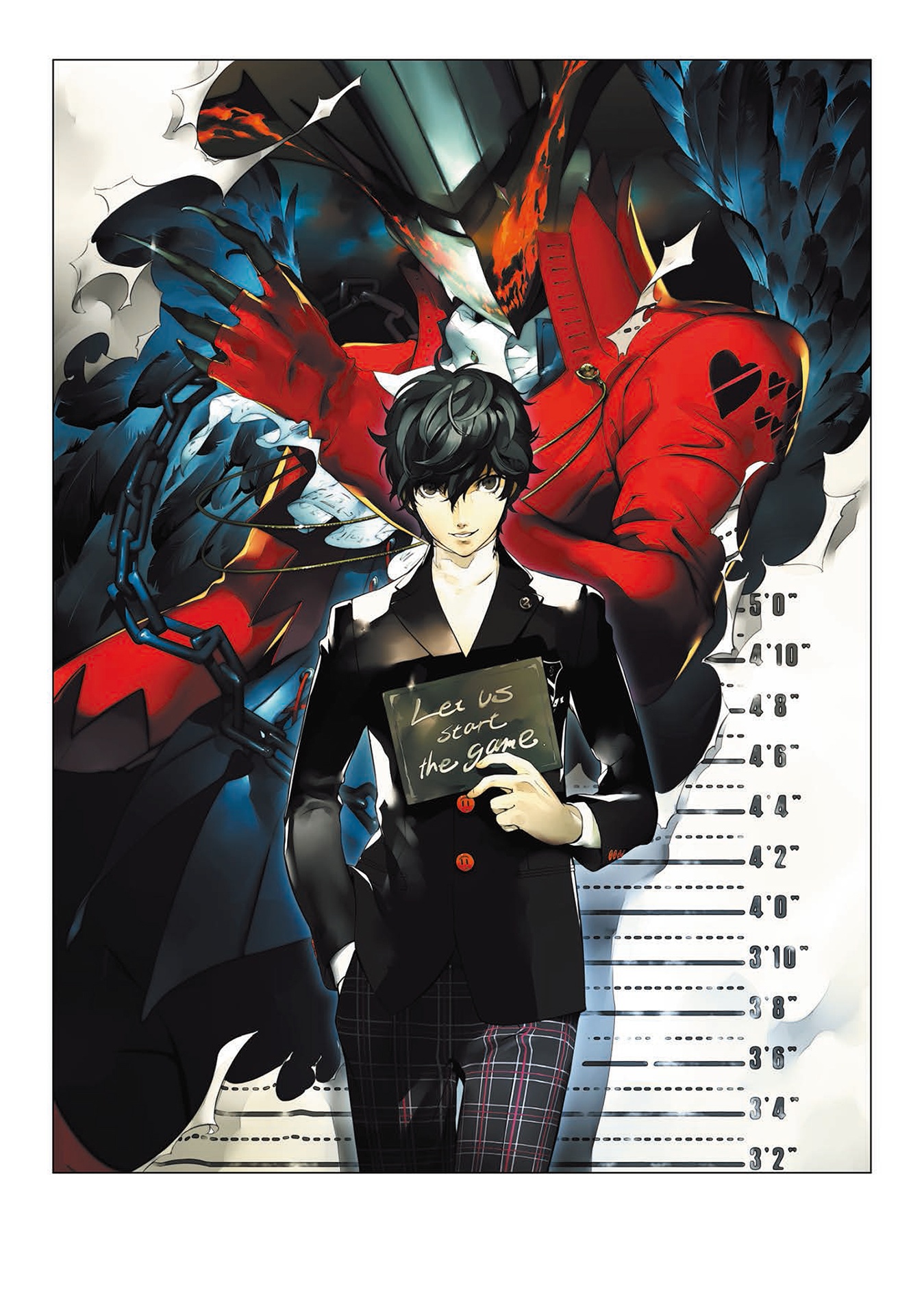 ペルソナ５　公式設定画集 PERUSONA GO KOUSHIKI SETTEI GASHUU - Ảnh 5